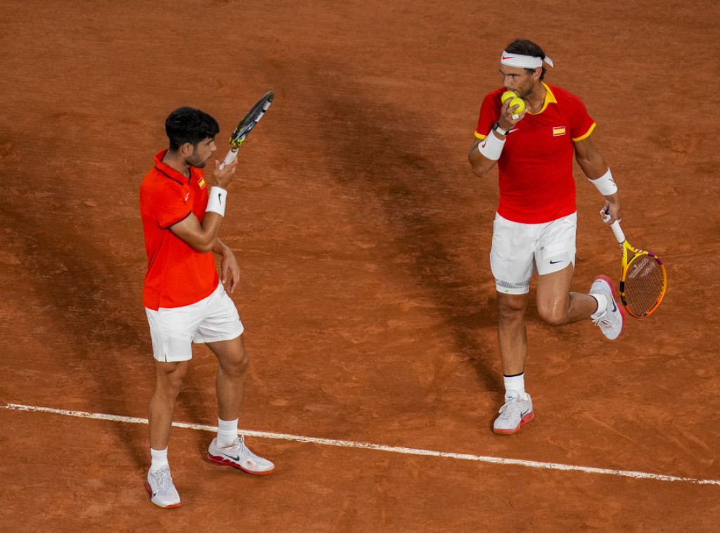 Španski teniseri Alkaraz i Nadal eliminisani u dublu sa Olimpijskih igara
