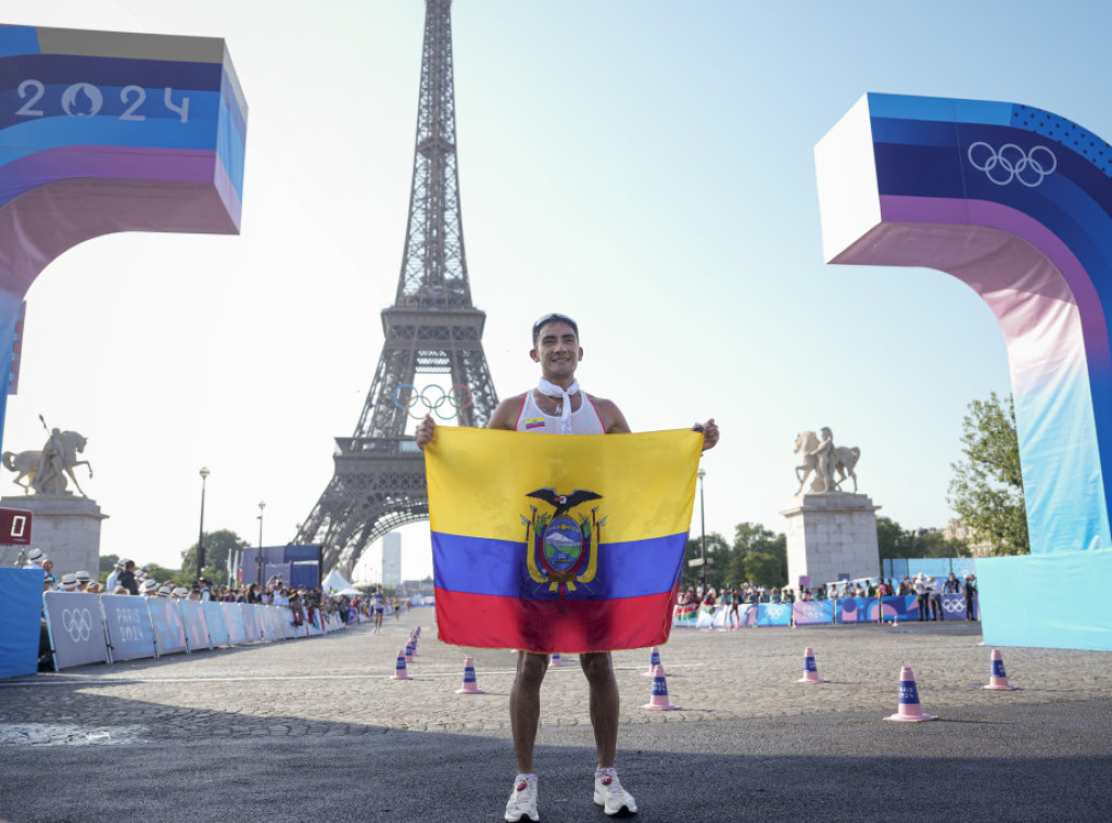 Olimpijske igre: Ekvadorski atletičar Brajan Danijel Pintado osvojio zlato u brzom hodanju na 20 kilometara