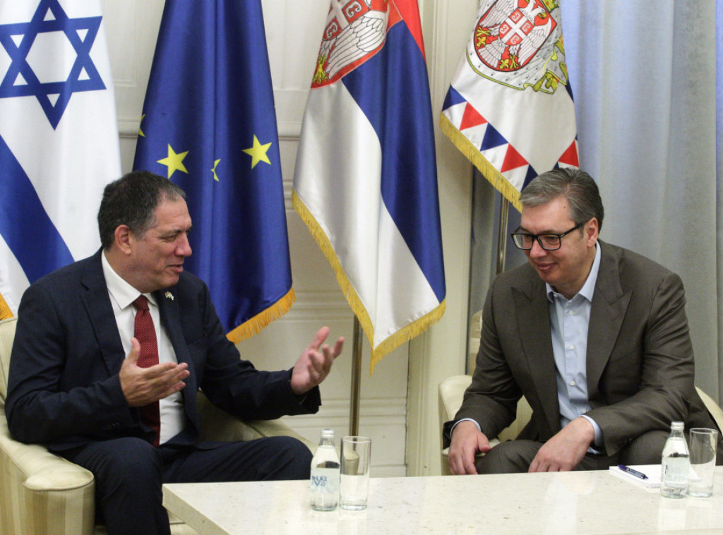Vucic receives farewell visit from Israeli ambassador
