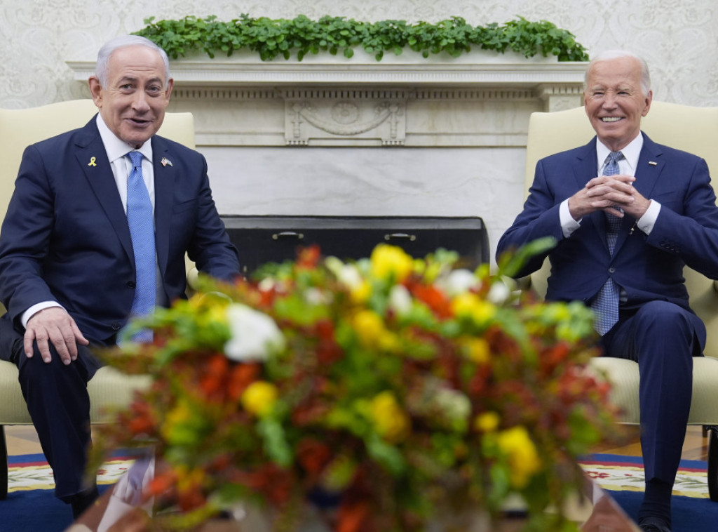 Netanjahu i Bajden će razgovarati telefonom o eskalaciji tenzija na Bliskom istoku