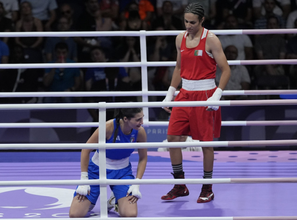Sportsko društvo Ušće uputilo podršku italijanskoj bokserki Anđeli Karini koja je predala meč na OI