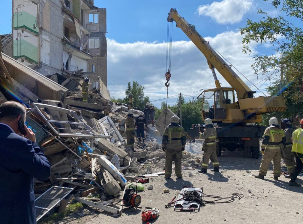 Najmanje četiri osobe poginule u eksploziji gasa u zgradi u Rusiji