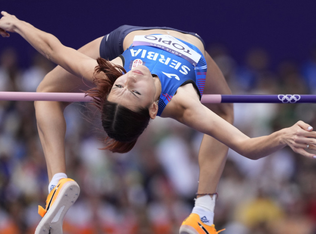 Srpska atletičarka Angelina Topić u finalu Olimpijskih igara