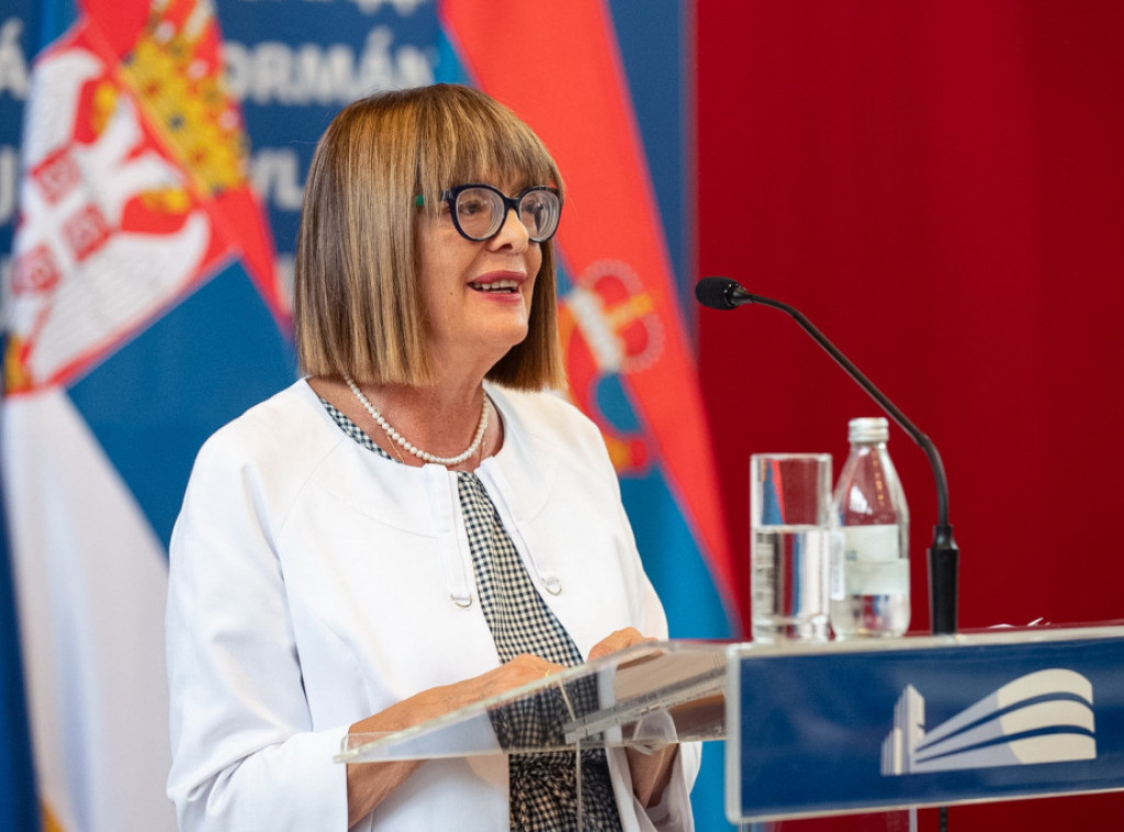 Maja Gojković: Za zdravstvene ustanove u Vojvodini izdvojeno 1,36 milijardi dinara