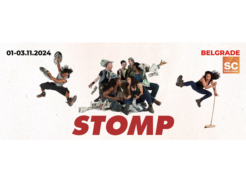 Svetska akrobatska muzička senzacija Stomp nastupa 1, 2. i 3. novembra u Beogradu