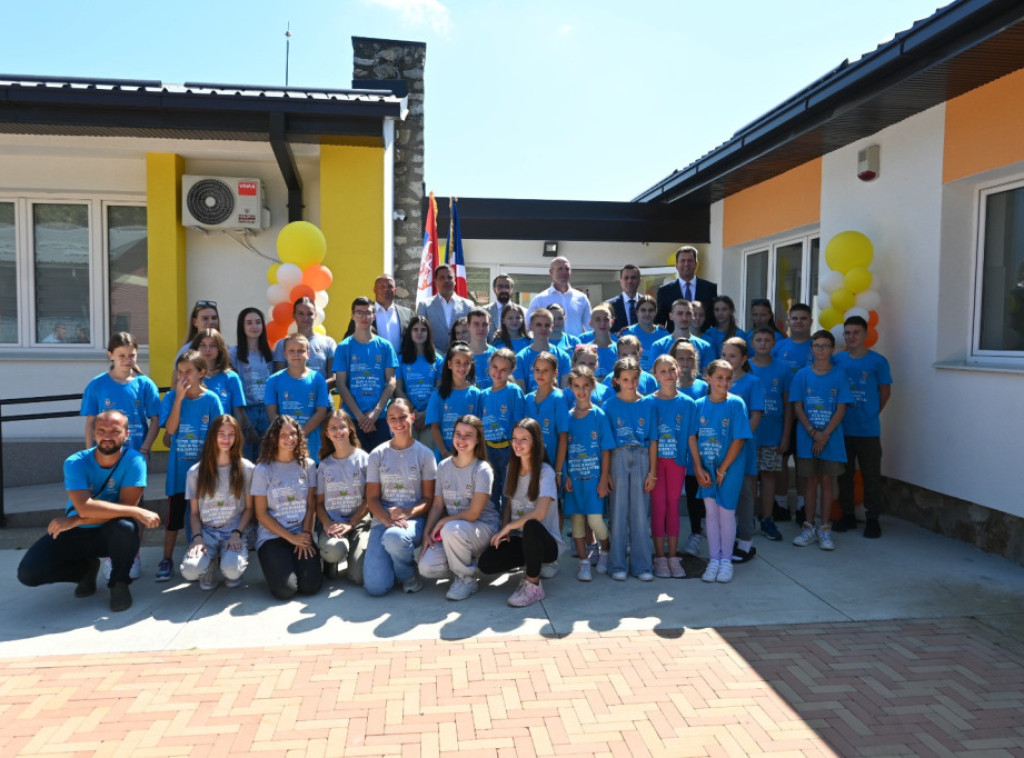 Ministar Milićević otvorio kamp za decu iz Austrije i Republike Srpske u Šapcu
