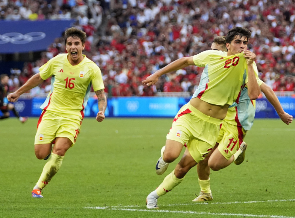 Fudbaleri Španije posle preokreta pobedili Maroko za plasman u finale na OI