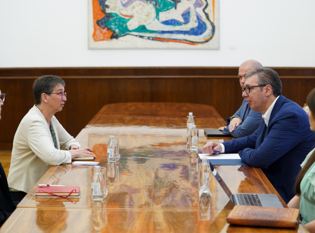 Vucic meets with German ambassador to Belgrade