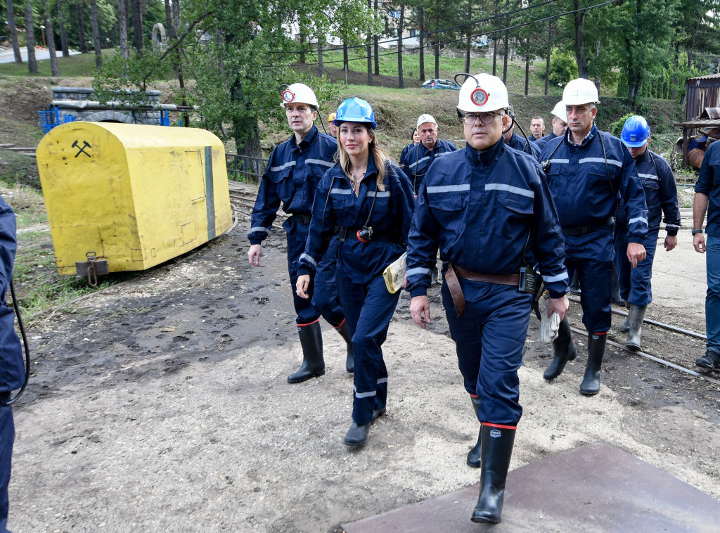 Vučević u Resavici: Niko nema pravo da potcenjuje rudare i da im zabranjuje rad