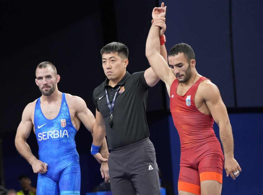 Srpski rvač Mate Nemeš poražen u osmini finala na OI u Parizu u kategoriji do 67 kg