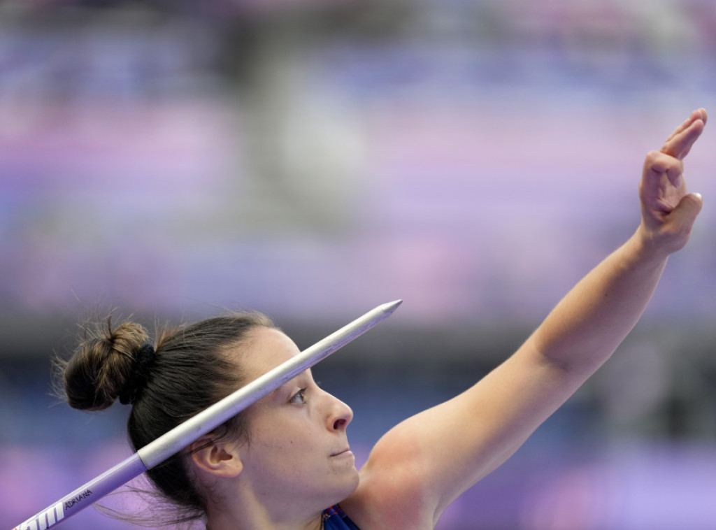 Srpska atletičarka Adriana Vilagoš bez finala u bacanju koplja na OI u Parizu