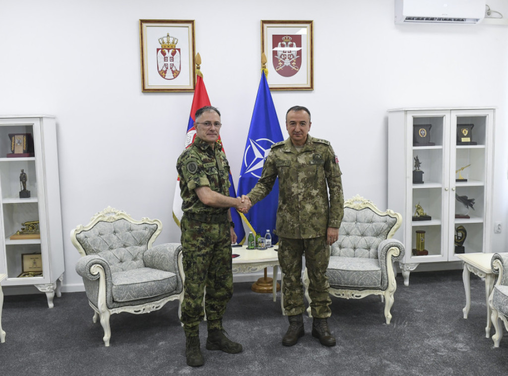 Mojsilovic, Kfor commander discuss security situation in Kosovo-Metohija