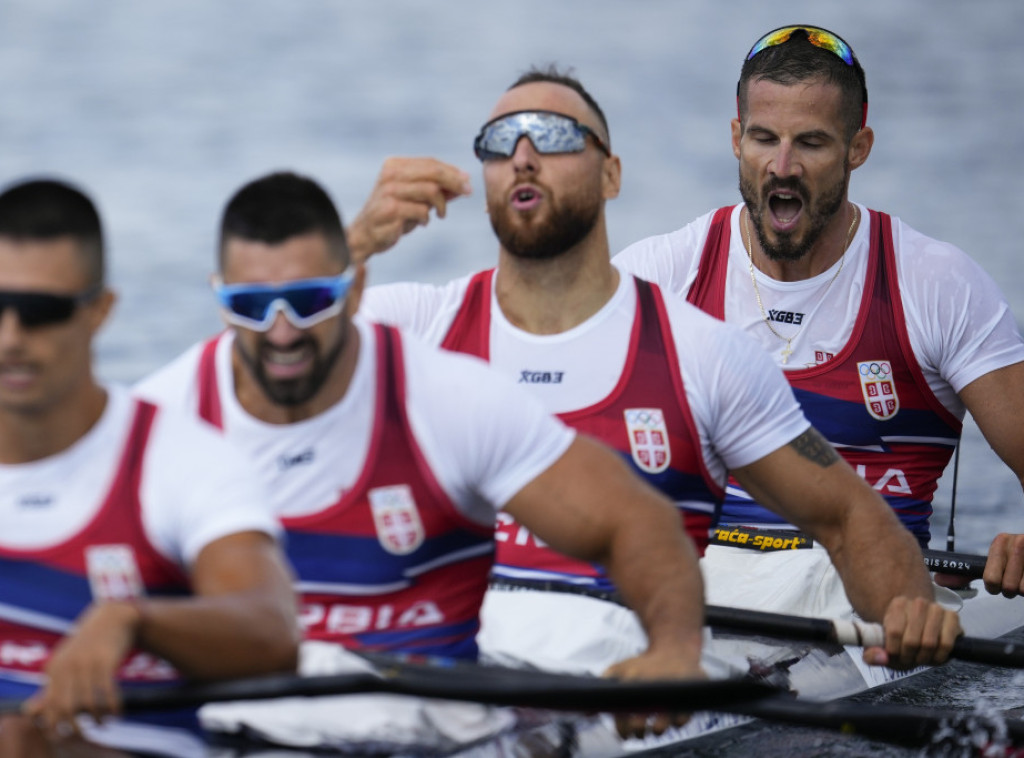 Srpski muški kajakaški četverac izborio plasman u finale Olimpijskih igara u Parizu