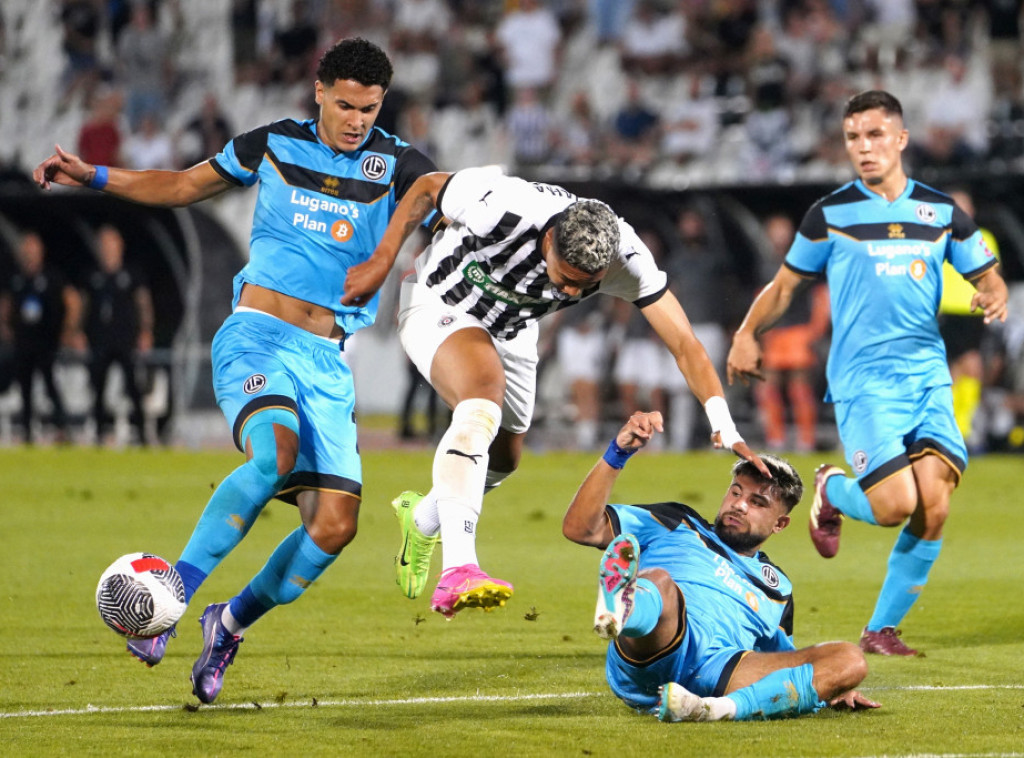 Partizan lose to Lugano at home in UEFA Europa League qualifier