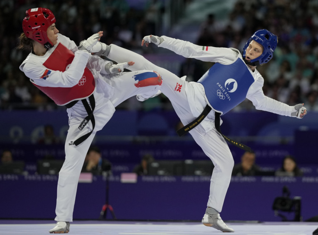 Srpska tekvondistkinja Aleksandra Perišić osvojila srebrnu medalju na Olimpijskim igrama