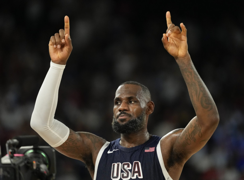 Lebron Džejms proglašen za najkorisnijeg igrača na Olimpijskim igrama