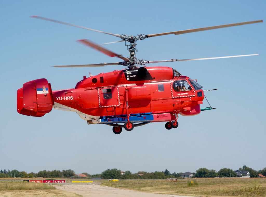 Helikopteri Srbije stigli na Tjentište