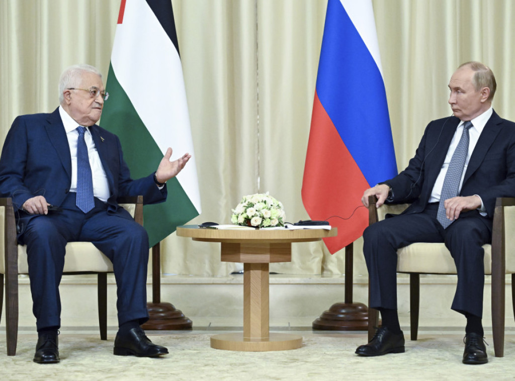 Putin u razgovoru sa Abasom potvrdio: Rusija ostaje posvećena stvaranju nezavisne Palestine