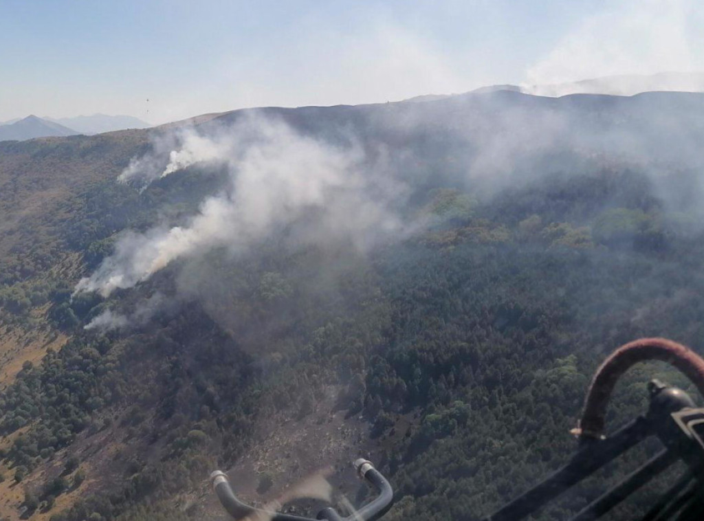 Zbog požara na Staroj planini proglašena vanredna situacija na delu teritorija opština Pirot i Dimitrovgrad