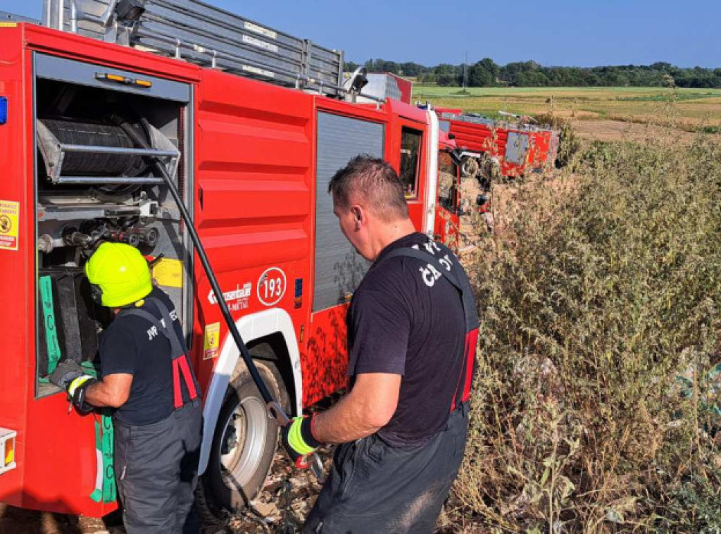 Hrvatska: Ugašen požar kod Čakovca