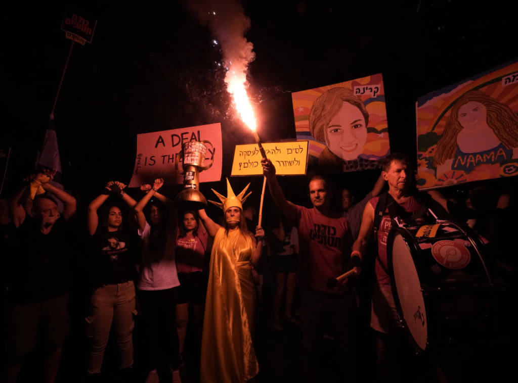 Demonstranti širom Izraela zahtevaju postizanje sporazuma sa Hamasom