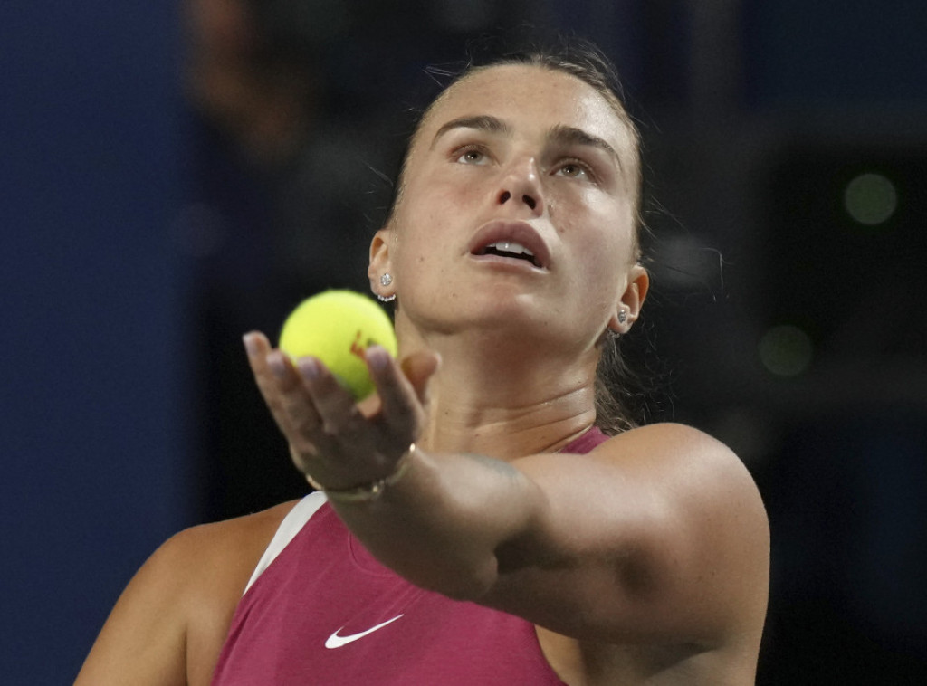 Beloruska teniserka Arina Sabalenka osvojila Masters u Sinsinatiju