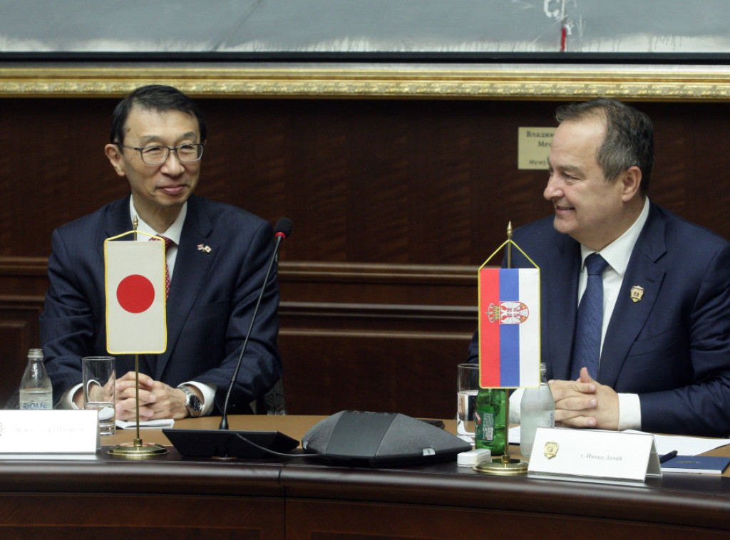 Dačić i ambasador Japana razgovarali o jačanju bilateralne policijske saradnje