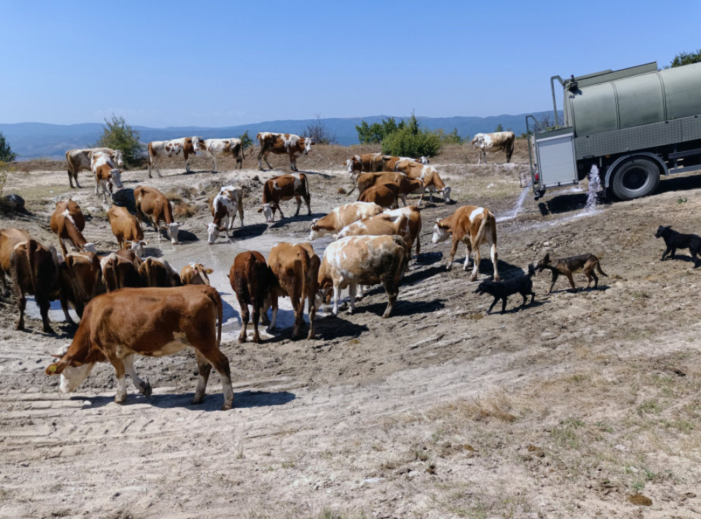 Vojska Srbije pomaže u opštinama ugroženim nestašicom vode