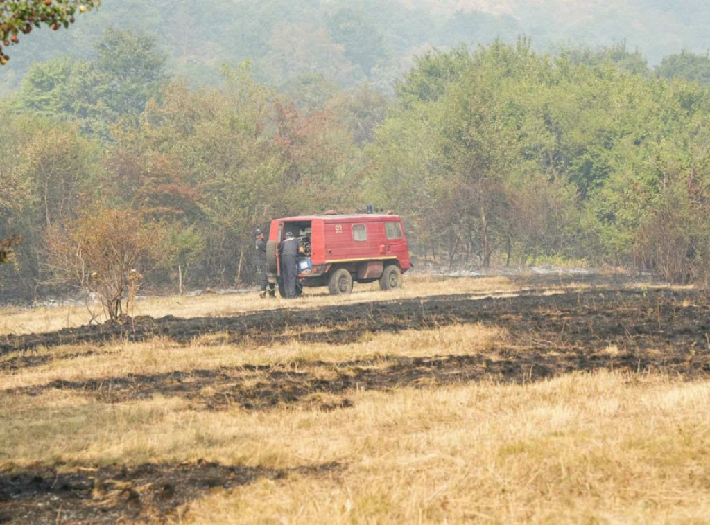 Borba sa požarima na planini Vidlič traje, najviše problema u Basari kod Pirota