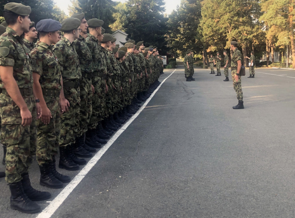 Nova generacija vojnika započela služenje vojnog roka