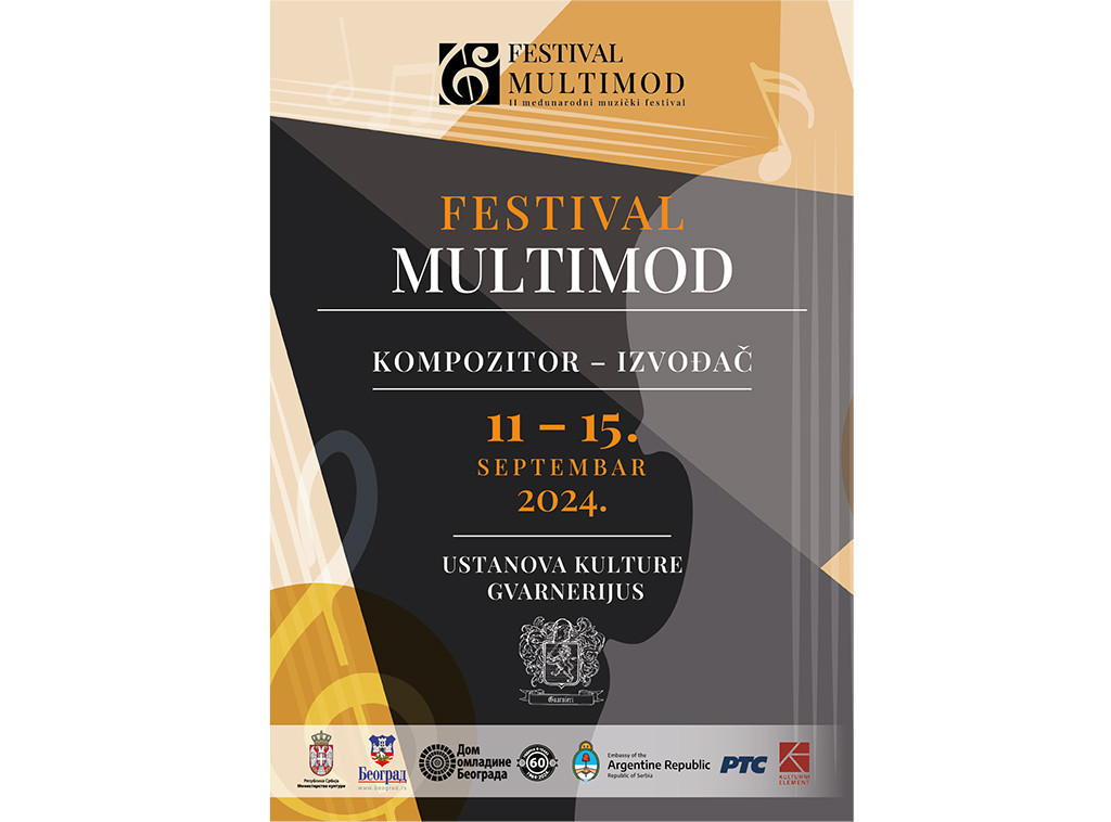 Festival Multimod biće održan od 11. do 15. septembra u Gvarnerijusu