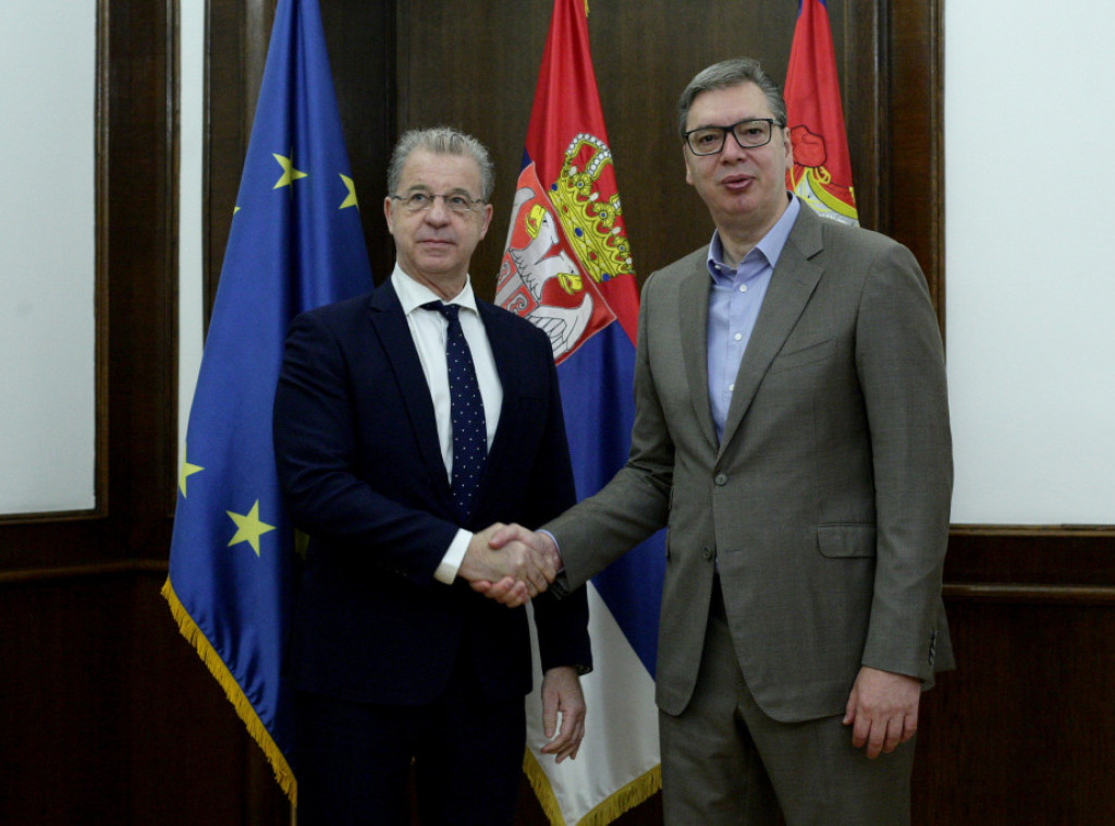 Vučić razgovorao sa tužiocem Bramercom: Kontinuirana saradnja Srbije i Mehanizma