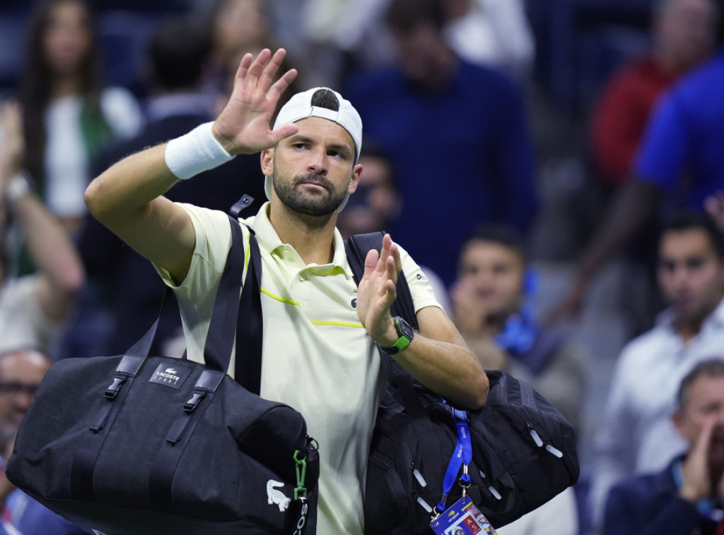 Grigor Dimitrov predao meč, Frensis Tijafo u polufinalu US Opena