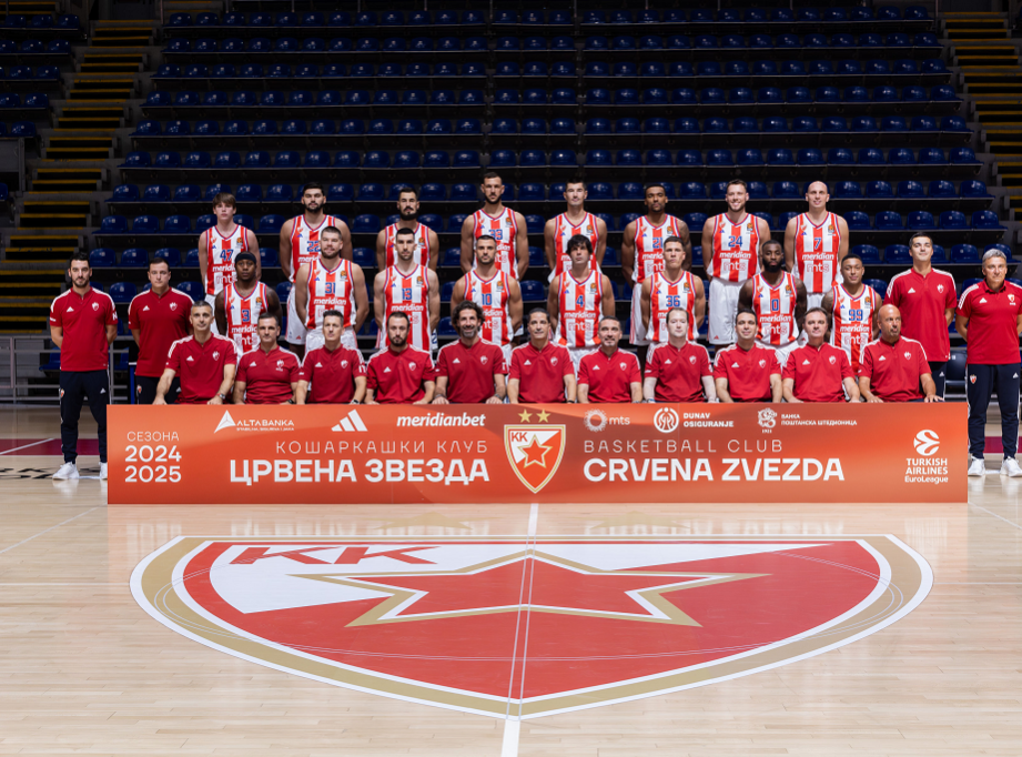 Košarkaški klub Crvena zvezda predstavio tim za novu sezonu