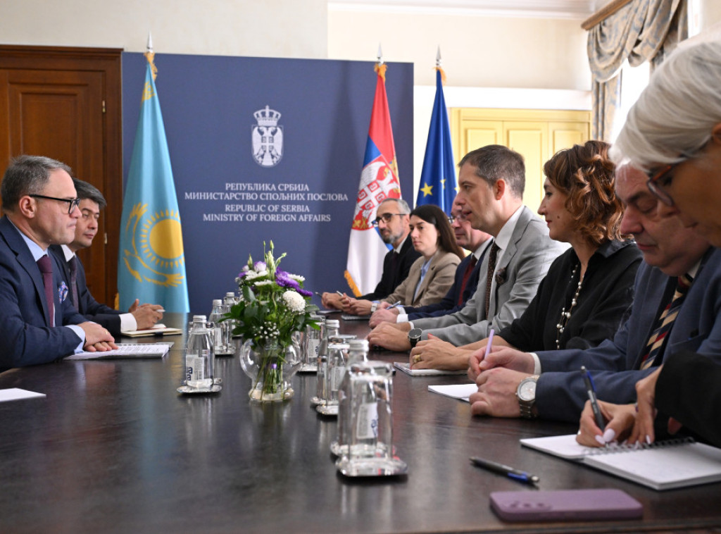 Djuric: Serbia wants to boost cooperation with Kazakhstan in all areas