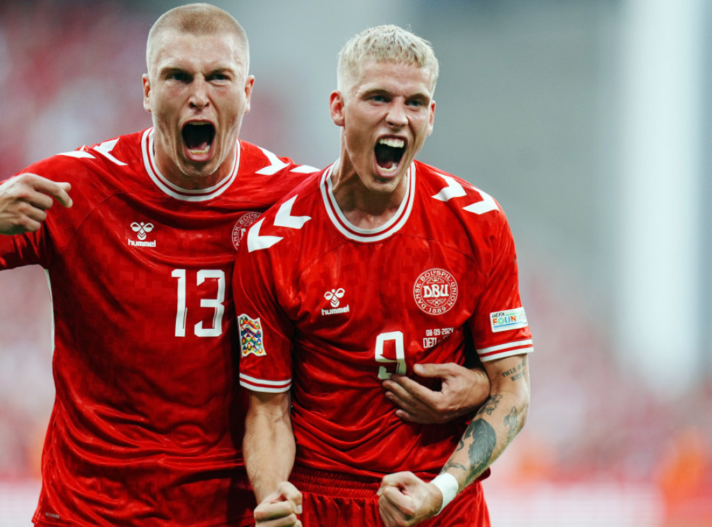 Serbia lose to Denmark away in UEFA Nations League