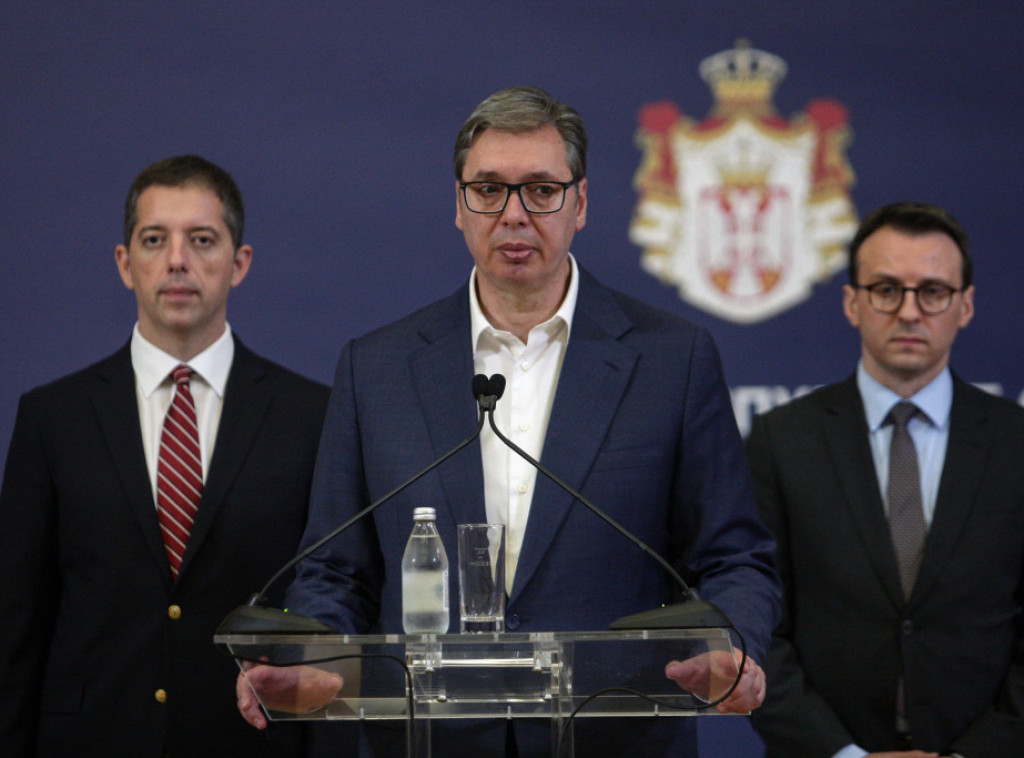 Vučić: U naredna 72 sata objaviću naše zahteve zbog brutalnog napada na Srbe na KiM