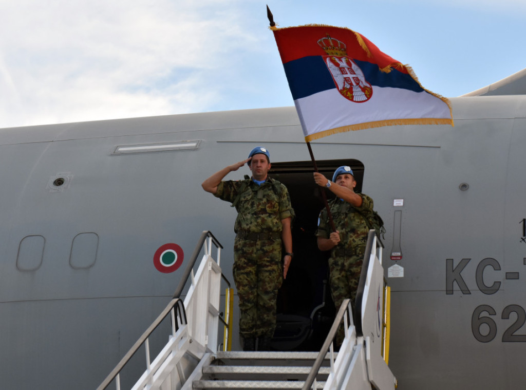 Redovna zamena voda Vojske Srbije u mirovnoj operaciji UN u Libanu