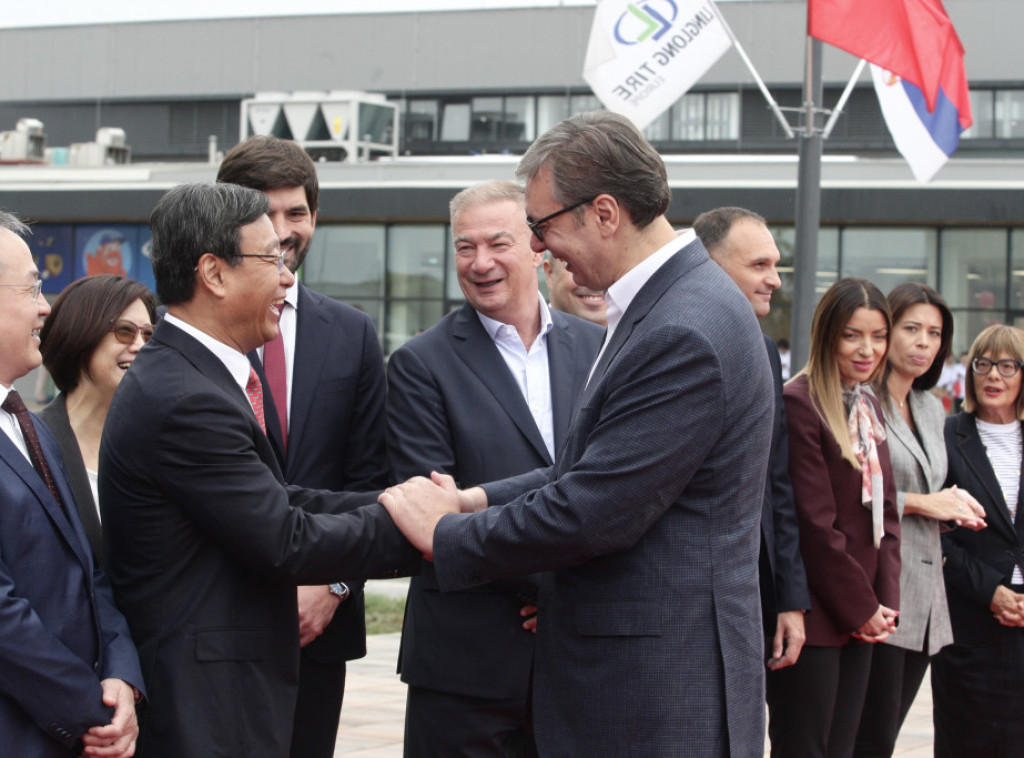 Vucic: Linglong plant in Zrenjanin largest-ever greenfield investment in Serbia