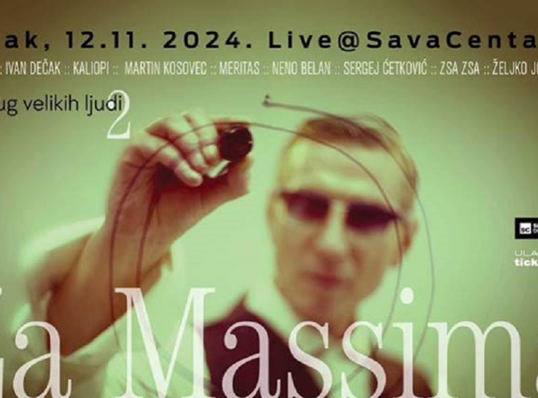 U novembru poslednji album Masima Savića i njemu posvećen koncert u Sava centru