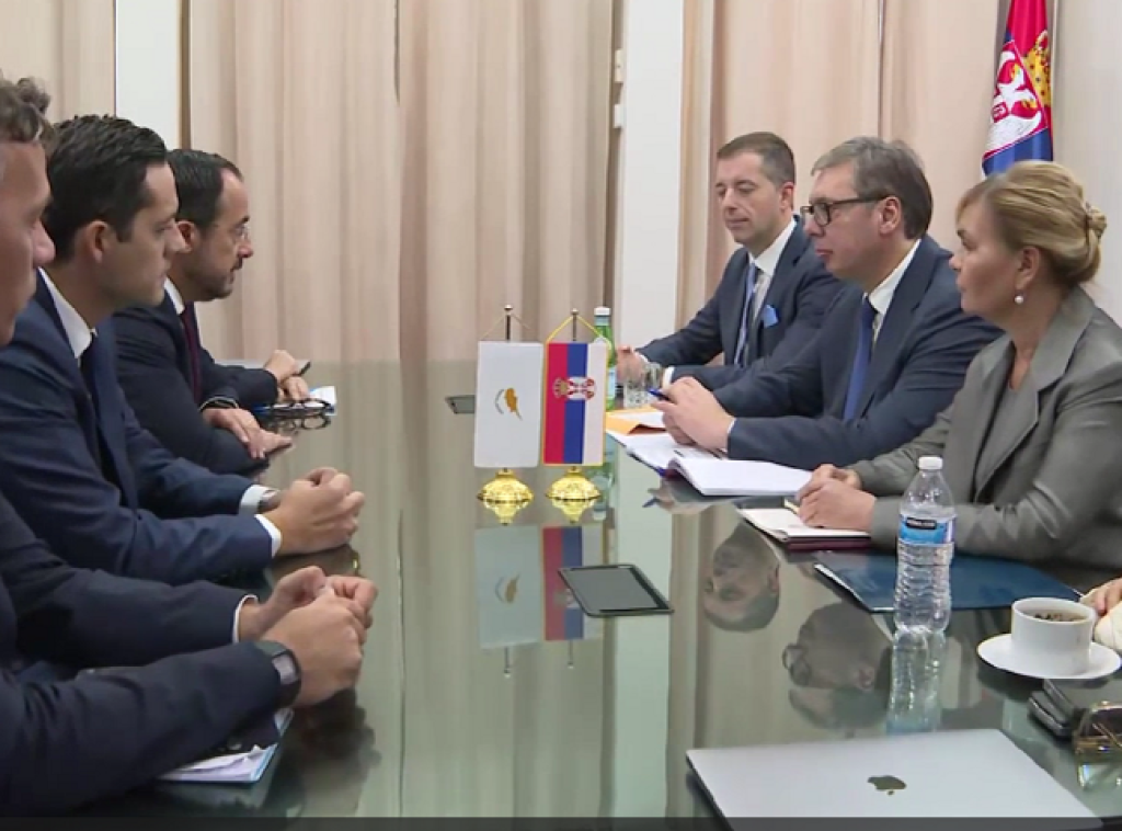 Vucic: I thanked Cyprus for supporting Serbia's integrity, sovereignty