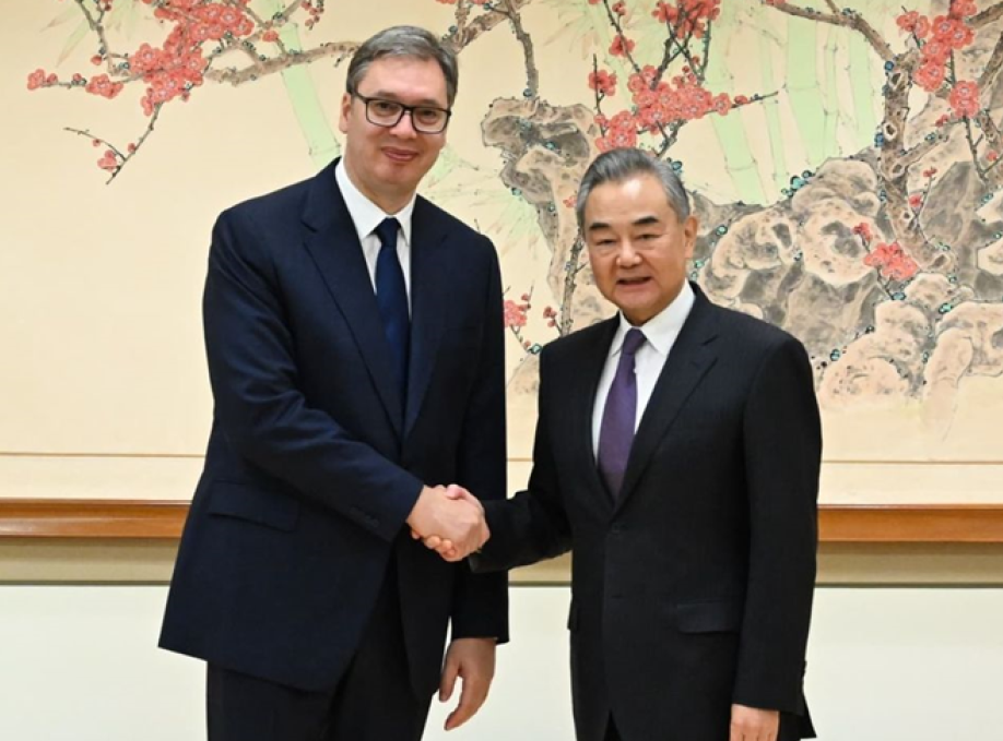 Vucic presents situation of Kosovo-Metohija Serbs to Wang