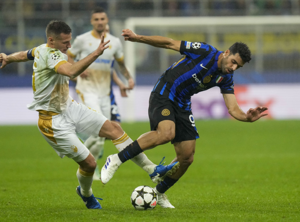 Red Star hammered by Inter in UEFA Champions League