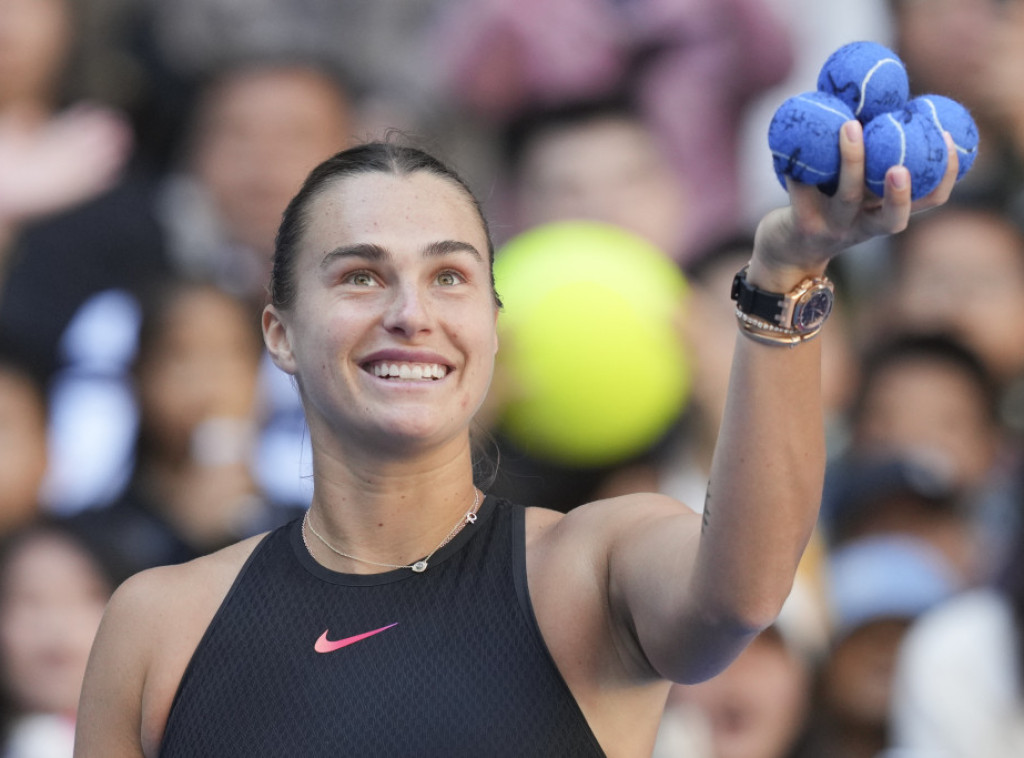 Beloruska teniserka Arina Sabalenka plasirala se u četvrtfinale WTA turnira u Pekingu