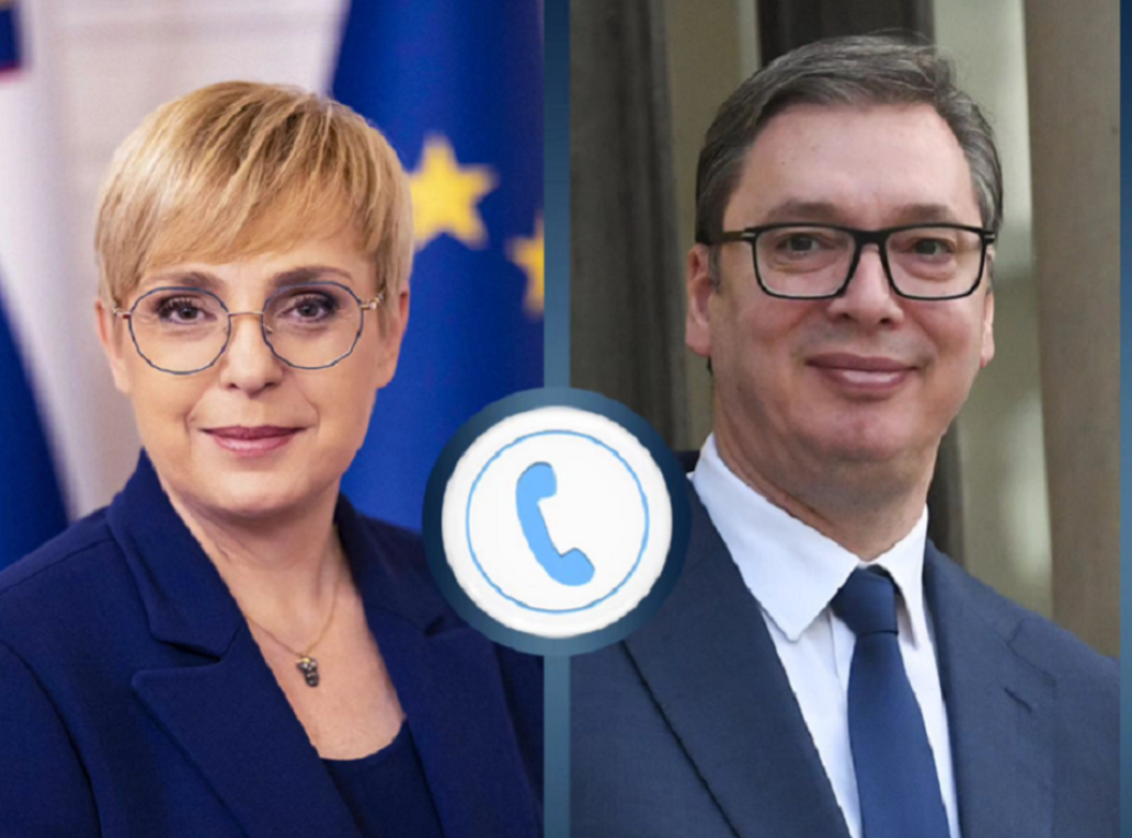 Vučić razgovarao sa predsednicom Slovenije o susretu lidera u Procesu Brdo-Brioni