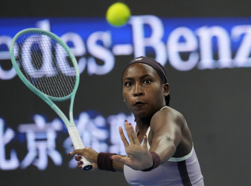 Američka teniserka Koko Gof plasirala se u polufinale WTA turnira u Pekingu