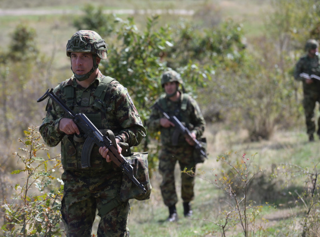 Pripadnici savezničkih snaga za reagovanje posetili sever AP KiM