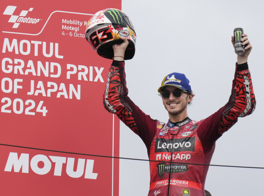 Moto GP: Italijan Frančesko Banjaja pobednik VN Japana