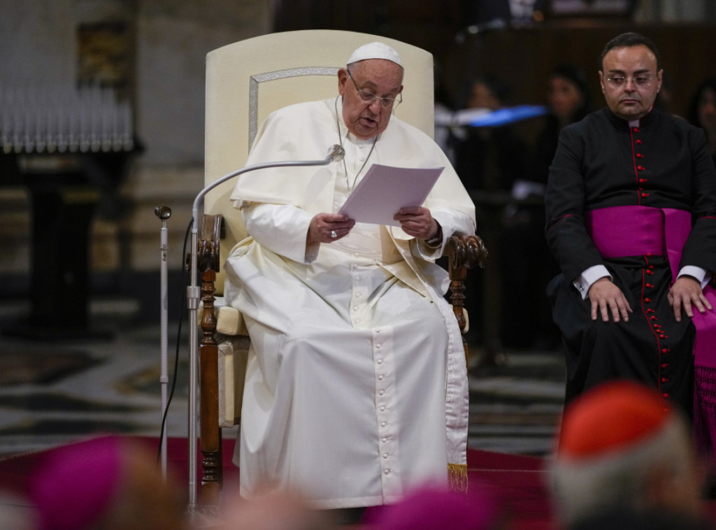 Papa Franja u pismu katolicima u regionu osudio nesposobnost stavljanja tačke na rat