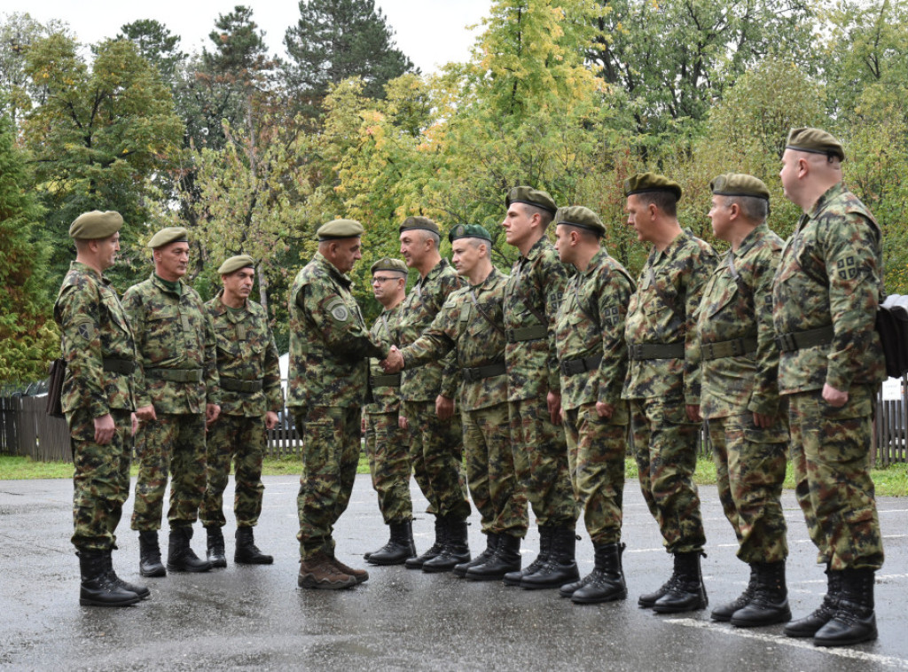 Zamenik načelnika Generalštaba Glišović obišao jedinice Vojske u garnizonu Kruševac